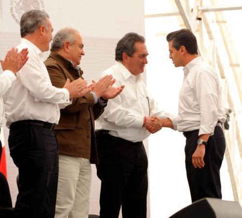 Saludo al Presidente Enrique Peña Nieto en Las Margaritas, Chis.