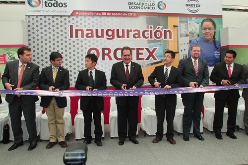 En Aguascalientes, la primera planta de Orotex en América Latina