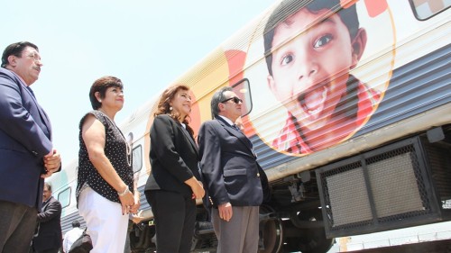 El Tren de la Salud en tres municipios de Aguascalientes