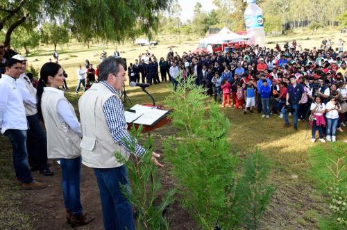 Campaña de Reforestación 2015 en el centro recreativo Rodolfo Landeros