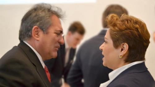 Con la Embajadora Patricia Espinosa